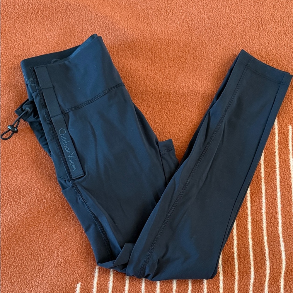 Outdoor Voices Black Performance Leggings